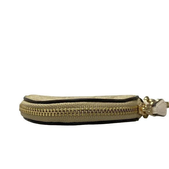 Auth COACH Signature CG762 Beige Light Brown PVC - Coin Case - Picture 6 of 12